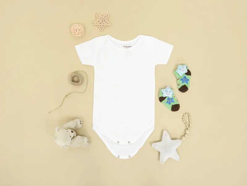Body bébé manches courtes